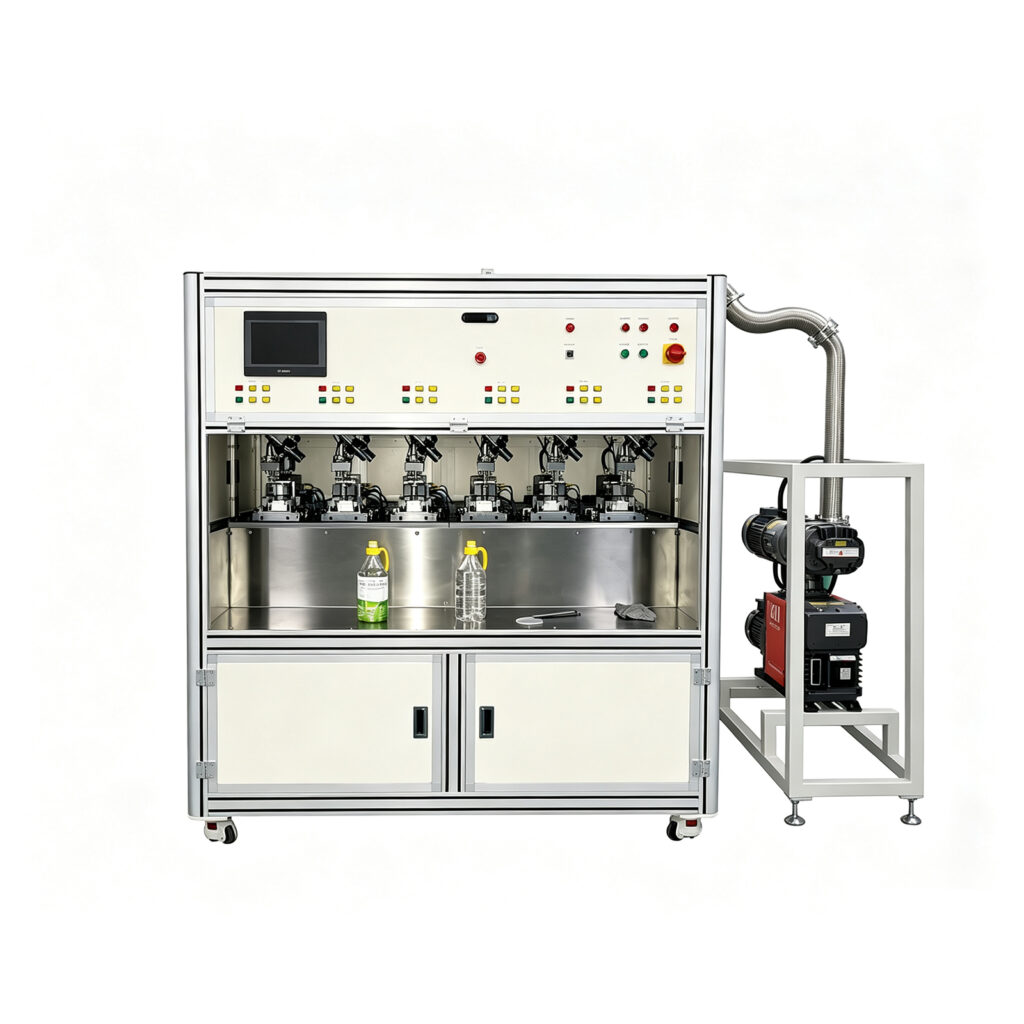 About vapor chamber degassing machine